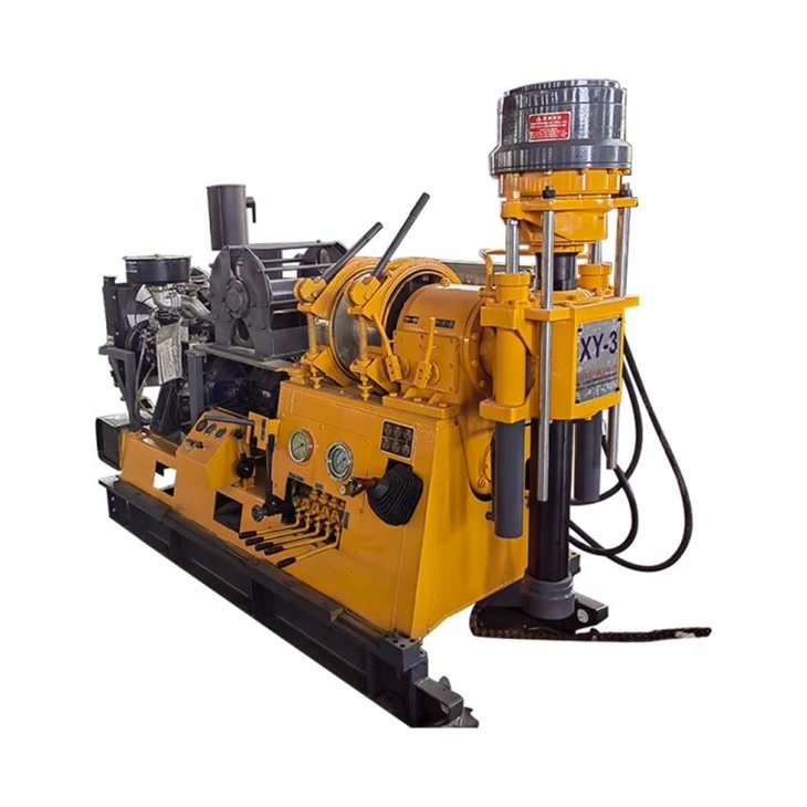 hydraulic crawler core drilling with wheel