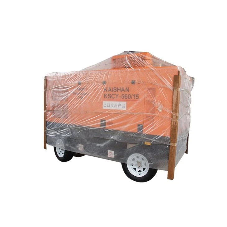High pressure Diesel driver air compressor