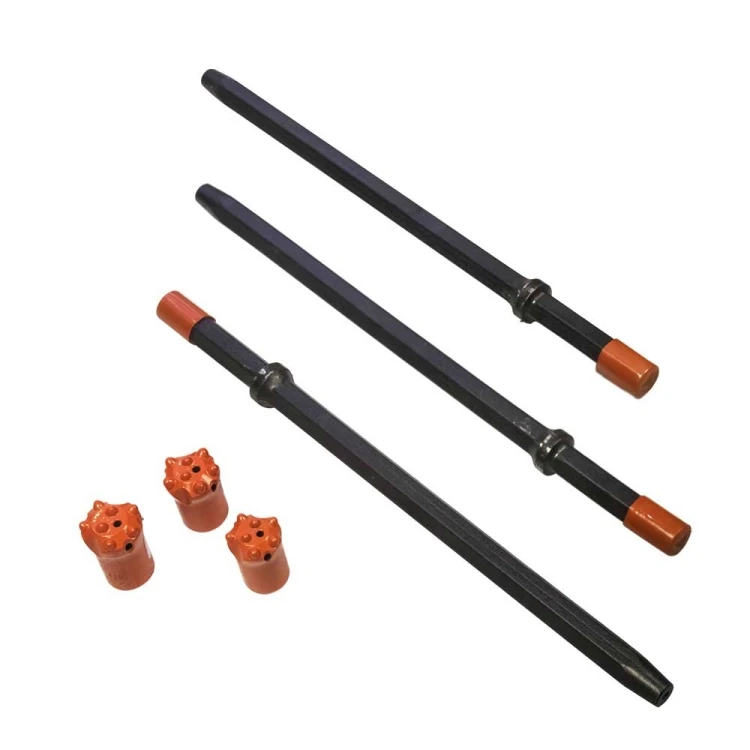 Black Taper Rock Drill Rod