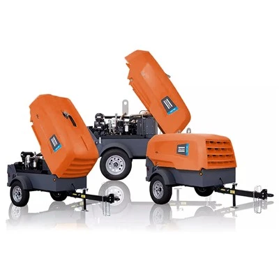 Atlas Copco Mobile kleine schleppbare Kompressoren Luftkompressor zum Verkauf