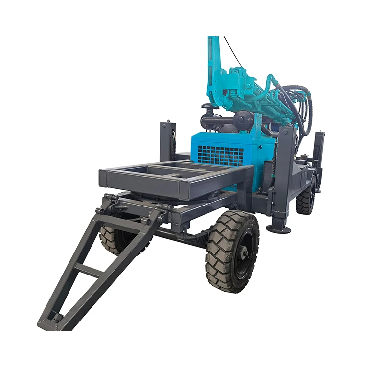 trailer mounted water well drilling rigs