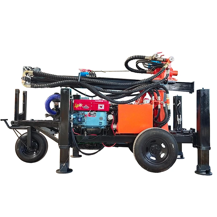 Radhydraulisches Brunnenbohrgerät MW130